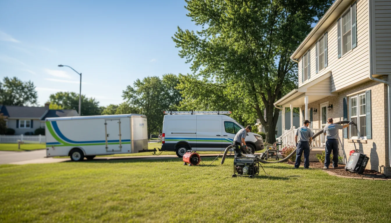 Flooded Basement Restoration And Cleanup With Repair in Rosie, AR near me